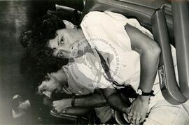 Sandra Starling [Minas Gerais, Deputada Estadual, PT] (Mato Grosso do Sul, 29 nov. 1986) [fotografia] / Fotógrafo(a) : Regina Vilela. -- Ref.: BR-SPMST_MST-SN-CIN_AMP_001698-012690-PER.