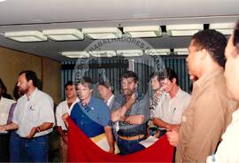 Audiência com o Presidente Itamar Franco (Distrito Federal (Brasil), 02 fev. 1993) [fotografia] / Fotógrafo(a) : Cassiana Caparelli. -- Ref.: BR-SPMST_MST-SN-CIN_AMP_000630-003549-ARV.