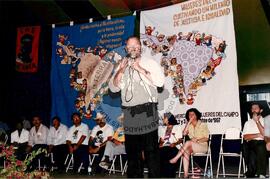 Asamblea Latino Americana de Mujeres del Campo, 1a (Brasília-DF, nov. 1997) [fotografia] / Fotógrafo(a) : Arquivo MST. -- Ref.: BR-SPMST_MST-SN-CIN_AMP_001134-009386-RIT.