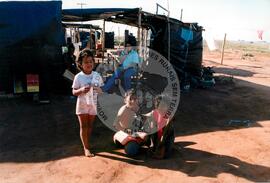 Acampamento "Nova Canudos" do MST (Porto Feliz-SP, fev. 1999) [fotografia] / Fotógrafo(a) : Douglas Mansur. -- Ref.: BR-SPMST_MST-SN-CIN_AMP_000047-000313-ACP.