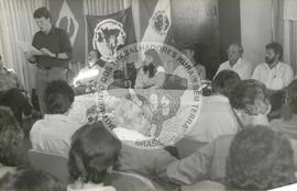 Fundação da CONCRAB (Paraná, 15 mai. 1992) [fotografia] / Fotógrafo(a) : Juan Pezzuto ; Douglas Mansur. -- Ref.: BR-SPMST_MST-SN-CIN_AMP_000725-004740-CSS.