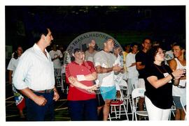Encontro de Jovens do MST, na Ucicamp, 3o (Campinas-SP, 14 fev. 2001) [fotografia] / Fotógrafo(a) : Douglas Mansur. -- Ref.: BR-SPMST_MST-SN-CIN_AMP_000907-006923-ENJ.