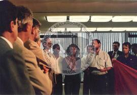 Audiência com o Presidente Itamar Franco (Distrito Federal (Brasil), 02 fev. 1993) [fotografia] / Fotógrafo(a) : Cassiana Caparelli. -- Ref.: BR-SPMST_MST-SN-CIN_AMP_000630-003546-ARV.