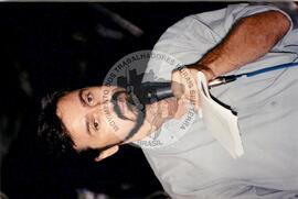 Ricardo Gebrim [Sindicato dos Advogados de São Paulo/SASP, Presidente] (Mato Grosso do Sul, [sem data]) [fotografia] / Fotógrafo(a) : João Zinclair. -- Ref.: BR-SPMST_MST-SN-CIN_AMP_001688-012674-PER.