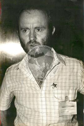 Selvino Heck [Deputado Estadual, PT] (Mato Grosso do Sul, 30 nov. 1986) [fotografia] / Fotógrafo(a) : Regina Vilela. -- Ref.: BR-SPMST_MST-SN-CIN_AMP_001701-012704-PER.