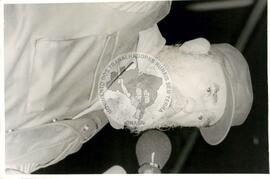 Fidel Castro (Brasil, [sem data]) [fotografia] / Fotógrafo(a) : Douglas Mansur. -- Ref.: BR-SPMST_MST-SN-CIN_AMP_001524-011982-PER.