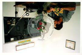 Semana Nacional de Cultura Brasileira e Reforma Agrária (Rio de Janeiro-RJ, 18 mar. 2002) [fotografia] / Fotógrafo(a) : Luciney Martins. -- Ref.: BR-SPMST_MST-SN-CIN_AMP_001822-013674-NDT.