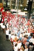 Marcha Nacional do MST (Goiânia-GO, abr. 1997) [fotografia] / Fotógrafo(a) : Arquivo MST. -- Ref.: BR-SPMST_MST-SN-CIN_AMP_001408-011355-MAC.