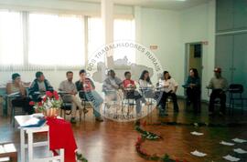 Curso de Relações Internacionais no Centro de Formação Roseli Nunes (São Paulo (Estado), set. 2001) [fotografia] / Fotógrafo(a) : Arquivo MST. -- Ref.: BR-SPMST_MST-SN-CIN_AMP_000856-005681-CUR.