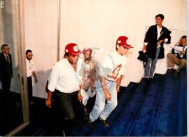 Audiência do MST (Brasília-DF, abr. 1997) [fotografia] / Fotógrafo(a) : Arquivo MST. -- Ref.: BR-SPMST_MST-SN-CIN_AMP_000637-003624-ARV.