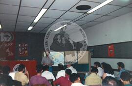 Congresso Nacional do MST, 3o (Distrito Federal (Brasil), 25 jul. 1995) [fotografia] / Fotógrafo(a) : Douglas Mansur ; Débora Lerrer. -- Ref.: BR-SPMST_MST-SN-CIN_AMP_000708-004389-CGR.