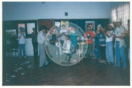 Encontro do Setor de Comunicação no Centro Roseli Nunes (Brasil, [sem data]) [fotografia] / Fotógrafo(a) : Arquivo MST. -- Ref.: BR-SPMST_MST-SN-CIN_AMP_001004-007836-ENC.