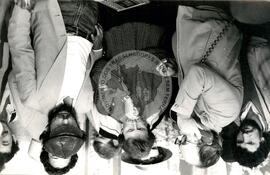 600 trabalhadores ocupam o prédio do INCRA (Porto Alegre-RS, 28 jul. 1986) [fotografia] / Fotógrafo(a) : Denise Neumann ; Karine Emerich. -- Ref.: BR-SPMST_MST-SN-CIN_AMP_001840-014028-OCU.