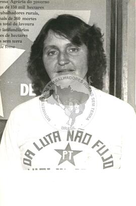 Luci Terezinha Choinask (Brasil, [sem data]) [fotografia] / Fotógrafo(a) : Arquivo MST ; Carlos Carvalho ; Douglas Mansur ; Dirceu Vieira ; Regina Vilela. -- Ref.: BR-SPMST_MST-SN-CIN_AMP_001618-012279-PER.