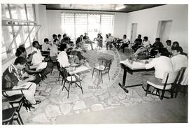 Reunião da CLOC Curso Latino Americano de Formação (São Paulo (Estado), mar. 1995) [fotografia] / Fotógrafo(a) : Douglas Mansur. -- Ref.: BR-SPMST_MST-SN-CIN_AMP_001158-010021-RIT.