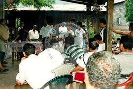 Márcia e Rosana em Encontro de Sistematização de Epxeriências (Nicarágua, 22 jun. 2002) [fotografia] / Fotógrafo(a) : Arquivo MST. -- Ref.: BR-SPMST_MST-SN-CIN_AMP_001053-008513-RIT.