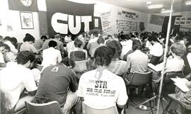 Congresso Nacional da CUT (CONCUT), 1o (Brasil, [sem data]) [fotografia] / Fotógrafo(a) : Douglas Mansur. -- Ref.: BR-SPMST_MST-SN-CIN_AMP_000722-004720-CSS.