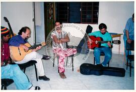 Reunião Coletivo de Cultura - Comemoração 20 anos do JST (São Paulo (Estado), jul. 2001) [fotografia] / Fotógrafo(a) : Leticia Barqueta. -- Ref.: BR-SPMST_MST-SN-CIN_AMP_000814-005391-CUL.