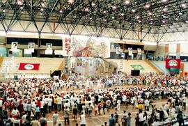 Encontro de Jovens do MST, na Ucicamp, 3o (Campinas-SP, 14 fev. 2001) [fotografia] / Fotógrafo(a) : Michelle Cafaldo. -- Ref.: BR-SPMST_MST-SN-CIN_AMP_000905-006836-ENJ.