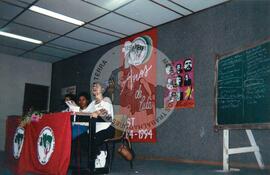Congresso Nacional do MST, 3o (Distrito Federal (Brasil), 25 jul. 1995) [fotografia] / Fotógrafo(a) : Douglas Mansur ; Débora Lerrer. -- Ref.: BR-SPMST_MST-SN-CIN_AMP_000708-004390-CGR.