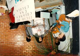 Chegada da Marcha Naciona à Brasília (Brasília-DF, 17 abr. 1997) [fotografia] / Fotógrafo(a) : Douglas Mansur. -- Ref.: BR-SPMST_MST-SN-CIN_AMP_001398-011099-MAC.