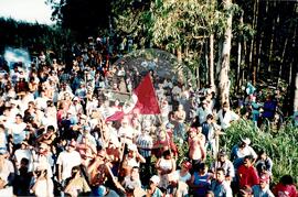 Acampamento "Nova Canudos" do MST (Porto Feliz-SP, fev. 1999) [fotografia] / Fotógrafo(a) : Douglas Mansur. -- Ref.: BR-SPMST_MST-SN-CIN_AMP_000047-000293-ACP.