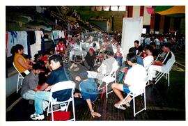 Encontro de Jovens do MST, na Ucicamp, 3o (Campinas-SP, 14 fev. 2001) [fotografia] / Fotógrafo(a) : Douglas Mansur. -- Ref.: BR-SPMST_MST-SN-CIN_AMP_000906-006880-ENJ.