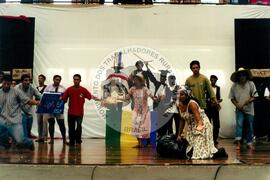Encontro de Jovens do MST, na Ucicamp, 3o (Campinas-SP, 14 fev. 2001) [fotografia] / Fotógrafo(a) : Paulo Augusto. -- Ref.: BR-SPMST_MST-SN-CIN_AMP_000903-006744-ENJ.