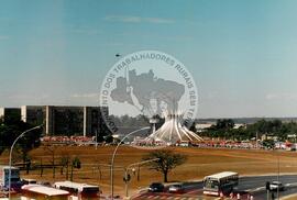 Congresso Nacional do MST, 3o (Distrito Federal (Brasil), 25 jul. 1995) [fotografia] / Fotógrafo(a) : Douglas Mansur ; Débora Lerrer. -- Ref.: BR-SPMST_MST-SN-CIN_AMP_000708-004362-CGR.