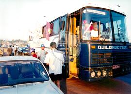 Chegada da Marcha Popular à Brasília (Brasília-DF, 07 out. 1999) [fotografia] / Fotógrafo(a) : Douglas Mansur. -- Ref.: BR-SPMST_MST-SN-CIN_AMP_001400-011230-MAC.