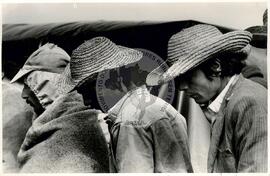 Acampados margem da estrada " Ocupação Fazenda Juvenal"do MST (São Miguel das Missões-RS, [sem data]) [fotografia] / Fotógrafo(a) : Luiz Abreu. -- Ref.: BR-SPMST_MST-SN-CIN_AMP_000093-000715-ACP.