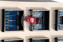 Chegada da Marcha Nacional à Brasília (Brasília-DF, fev. 1997) [fotografia] / Fotógrafo(a) : Douglas Mansur ; Paulo P. Lima. -- Ref.: BR-SPMST_MST-SN-CIN_AMP_001397-011036-MAC.