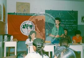 Seminário de Saúde (Santa Catarina, 03 nov. 1988) [fotografia] / Fotógrafo(a) : Arquivo MST. -- Ref.: BR-SPMST_MST-SN-CIN_AMP_000142-001076-ACS.