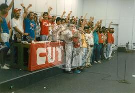 Congresso Nacional da CUT (CONCUT), 3o (Minas Gerais, 1988) [fotografia] / Fotógrafo(a) : Douglas Mansur. -- Ref.: BR-SPMST_MST-SN-CIN_AMP_000735-004830-CSS.