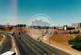 Congresso Nacional do MST, 3o (Distrito Federal (Brasil), 25 jul. 1995) [fotografia] / Fotógrafo(a) : Débora Lerrer. -- Ref.: BR-SPMST_MST-SN-CIN_AMP_000710-004524-CGR.