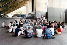 Encontro Estadual (Agudos-SP, mar. 1992) [fotografia] / Fotógrafo(a) : Douglas Mansur. -- Ref.: BR-SPMST_MST-SN-CIN_AMP_000941-007408-ENC.