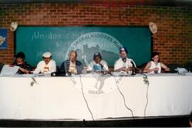 Asamblea Latino Americana de Mujeres del Campo, 1a (Brasília-DF, nov. 1997) [fotografia] / Fotógrafo(a) : Arquivo MST. -- Ref.: BR-SPMST_MST-SN-CIN_AMP_001134-009383-RIT.