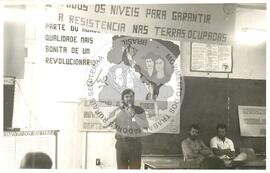 Encontro Estadual de Acampados e Assentados, 1o e 2o (Caçador-SC, 1988 e 1989) [fotografia] / Fotógrafo(a) : Arquivo MST ; Chiquinho ; Douglas Mansur ; Vanderlita. -- Ref.: BR-SPMST_MST-SN-CIN_AMP_001947-014694-ACS.