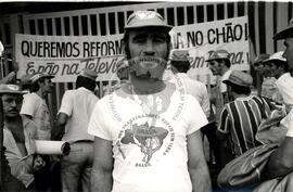 Jejum por Terra e Justiça (Distrito Federal (Brasil), 07 jul. 1986) [fotografia] / Fotógrafo(a) : Eduardo Tavares. -- Ref.: BR-SPMST_MST-SN-CIN_AMP_000566-003186-AMT.