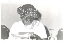 Conferência Internacional Terra, Ecologia e Dívida Externa (Espírito Santo, mai. 1992) [fotografia] / Fotógrafo(a) : Douglas Mansur. -- Ref.: BR-SPMST_MST-SN-CIN_AMP_001159-010026-RIT.