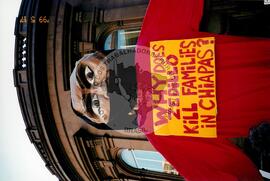 Manifestação contra Zedillo (São Francisco (EUA), [sem data]) [fotografia] / Fotógrafo(a) : Arquivo MST. -- Ref.: BR-SPMST_MST-SN-CIN_AMP_001061-008598-RIT.