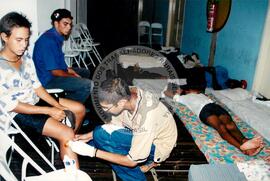 Encontro de Jovens do MST, na Ucicamp, 3o (Campinas-SP, 14 fev. 2001) [fotografia] / Fotógrafo(a) : Michelle Cafaldo. -- Ref.: BR-SPMST_MST-SN-CIN_AMP_000909-007044-ENJ.