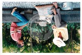 Semana Nacional de Cultura Brasileira e Reforma Agrária (Rio de Janeiro-RJ, 18 mar. 2002) [fotografia] / Fotógrafo(a) : Luciney Martins. -- Ref.: BR-SPMST_MST-SN-CIN_AMP_001820-013588-NDT.