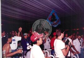 Chegada da Marcha Popular à Brasília (Brasília-DF, 07 out. 1999) [fotografia] / Fotógrafo(a) : Douglas Mansur. -- Ref.: BR-SPMST_MST-SN-CIN_AMP_001400-011221-MAC.