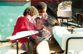 Mobilização em Brasília durante a Jornada Nacional "Acampamento Nacional Eldorado dos Carajás" (Brasília-DF, 03 set. 2001) [fotografia] / Fotógrafo(a) : Gildo Aguiar. -- Ref.: BR-SPMST_MST-SN-CIN_AMP_001918-014430-SJM.