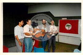 Reunião da Coordenação Nacional (São Paulo (Estado), jan. 1997) [fotografia] / Fotógrafo(a) : Douglas Mansur. -- Ref.: BR-SPMST_MST-SN-CIN_AMP_000944-007433-ENC.