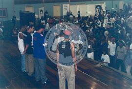 Encontro de Jovens do MST, na Ucicamp, 3o (Campinas-SP, 14 fev. 2001) [fotografia] / Fotógrafo(a) : Michelle Cafaldo. -- Ref.: BR-SPMST_MST-SN-CIN_AMP_000905-006850-ENJ.