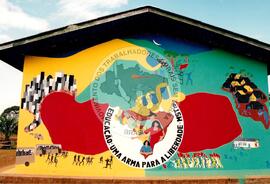 Assentamento "Faxinal dos Domingues" do MST (Santa Catarina, 25 mai. 2000) [fotografia] / Fotógrafo(a) : Arquivo MST. -- Ref.: BR-SPMST_MST-SN-CIN_AMP_000196-001421-ASS.