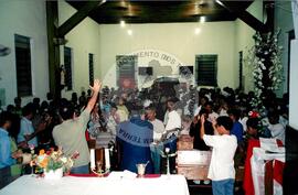 Acampamento "Nova Canudos" do MST (Porto Feliz-SP, fev. 1999) [fotografia] / Fotógrafo(a) : Douglas Mansur. -- Ref.: BR-SPMST_MST-SN-CIN_AMP_000047-000339-ACP.