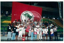 Encontro de Jovens do MST, na Ucicamp, 3o (Campinas-SP, 14 fev. 2001) [fotografia] / Fotógrafo(a) : Douglas Mansur. -- Ref.: BR-SPMST_MST-SN-CIN_AMP_000908-007014-ENJ.